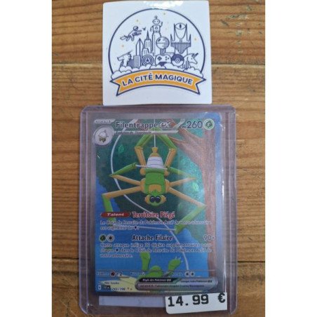Pokémon - Carte à l'unité -  Filentrappe ex (243/198) NM