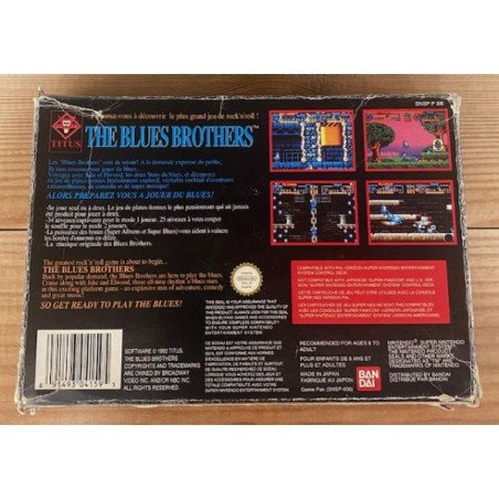 THE BLUE BROTHERS - GRADE C - SNES OCC
