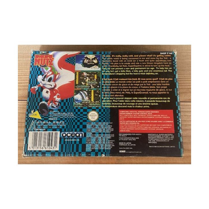 MR. NUTZ - GRADE C - SNES OCC