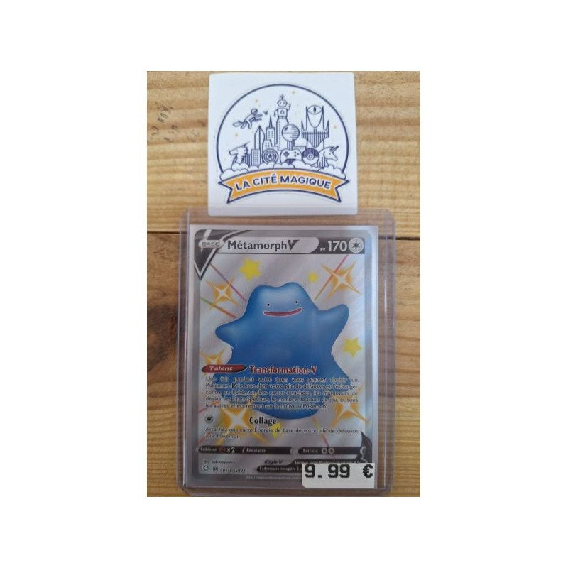 Pokémon - Carte à l'unité -  Metamorph  (sv118/sv122) N.M.