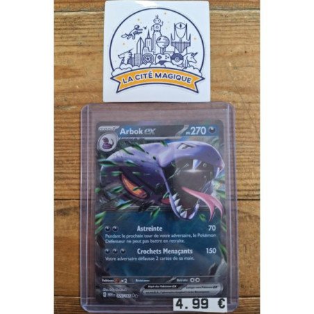 Pokémon - Carte à l'unité - Arbok ex (024/165)