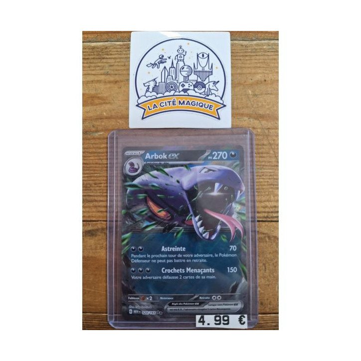 Pokémon - Carte à l'unité - Arbok ex (024/165)