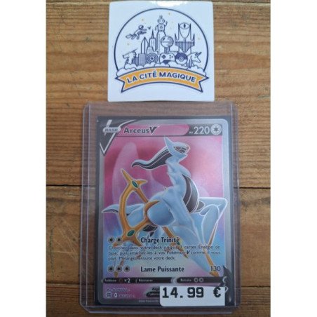 Pokémon - Carte à l'unité - Arceus V (165/172) N.M.