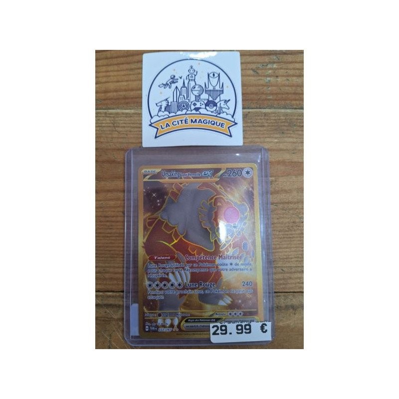 Pokémon - Carte à l'unité -  Ursaking Lune Verseille ex (222/167) N.m.