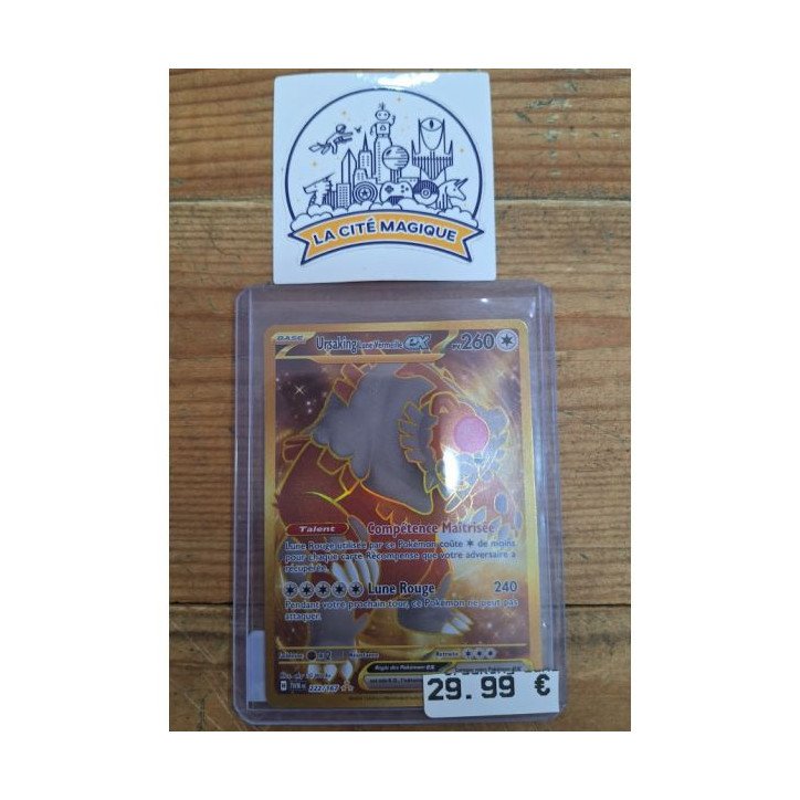 Pokémon - Carte à l'unité -  Ursaking Lune Verseille ex (222/167) N.m.