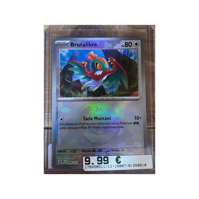 Pokémon - Carte à l'unité - Brutalibré Masterball (089/131)
