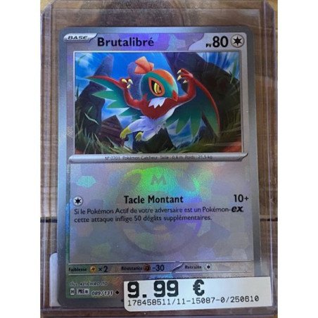 Pokémon - Carte à l'unité - Brutalibré Masterball (089/131)