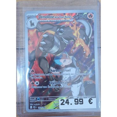 Pokémon - Carte à l'unité - Démolosse de la Team Rocket (191/182 ) N.M.