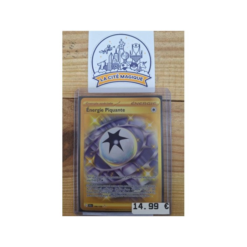 Pokémon - Carte à l'unité - Energie Spéciale -  Energie Piquante (190/159