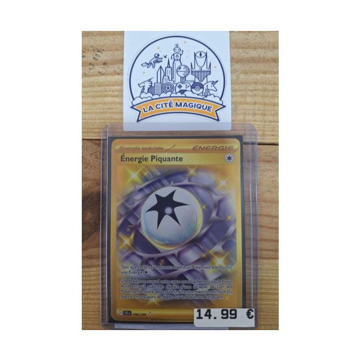 Pokémon - Carte à l'unité - Energie Spéciale -  Energie Piquante (190/159
