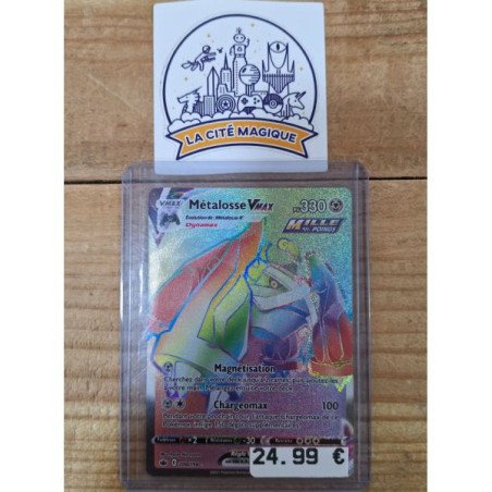 Pokémon - Carte à l'unité - Métalosse Vmax  (208/198) N.M.