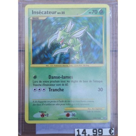 Carte Pokémon Insécateur Niv.25 (130/127) – Near Mint