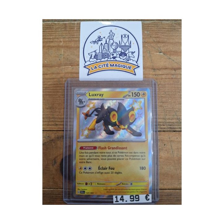 Pokémon - Carte à l'unité - Luxray (137/091)