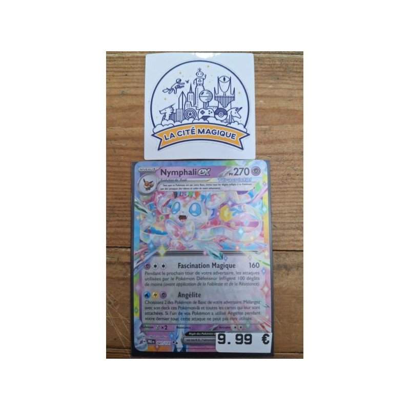 Pokémon - Carte à l'unité - Nymphali ex ( 041/131) N.M.