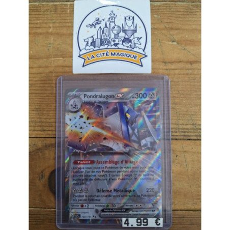 Pokémon - Carte à l'unité - Pondralugon ex (130/191)