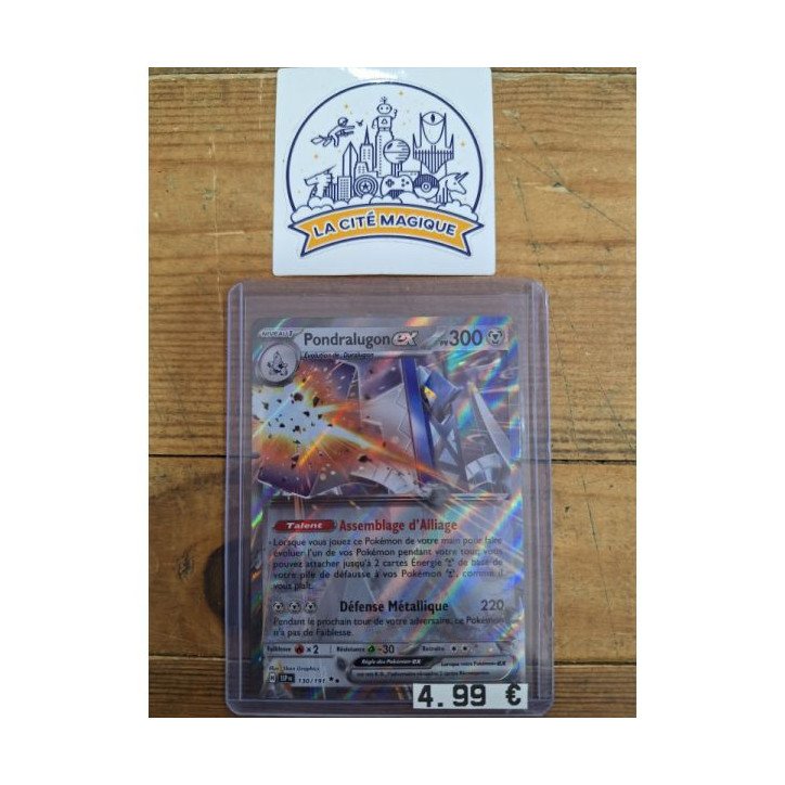 Pokémon - Carte à l'unité - Pondralugon ex (130/191)