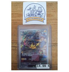 Pokémon - Carte à l'unité - Pikachu A.R. Jap ( 173/165) N.M.