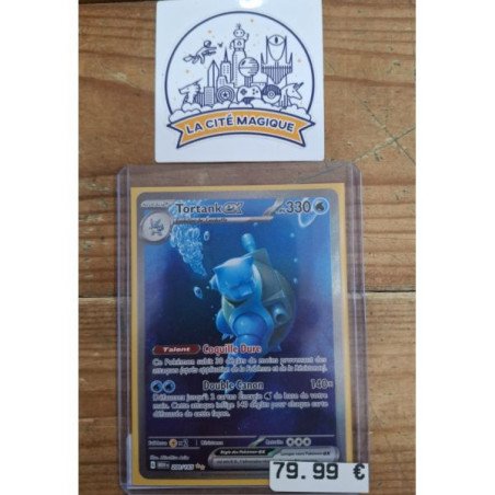 Pokémon - Carte à l'unité - Tortank ex (200/165) N.M.