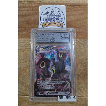 Pokémon - Carte à l'unité - Umbreon Vmax Full art Jpn (245/184 ) grade 9.5 C.G.S. Grading