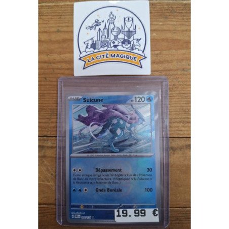 Pokémon - Carte à l'unité - Suicune - Master Ball ( 024/131) N.M.