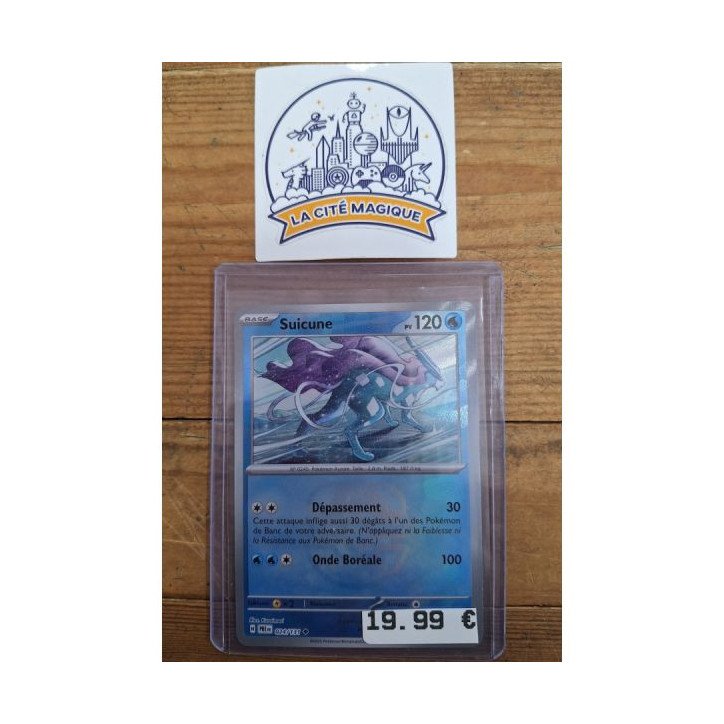 Pokémon - Carte à l'unité - Suicune - Master Ball ( 024/131) N.M.