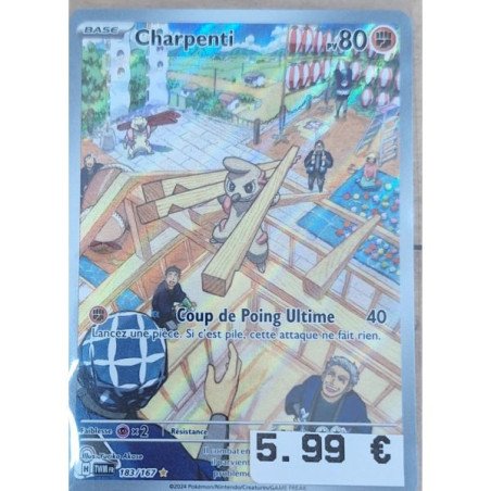 Pokémon - Carte à l'unité - Charpenti (183/167) N.M.