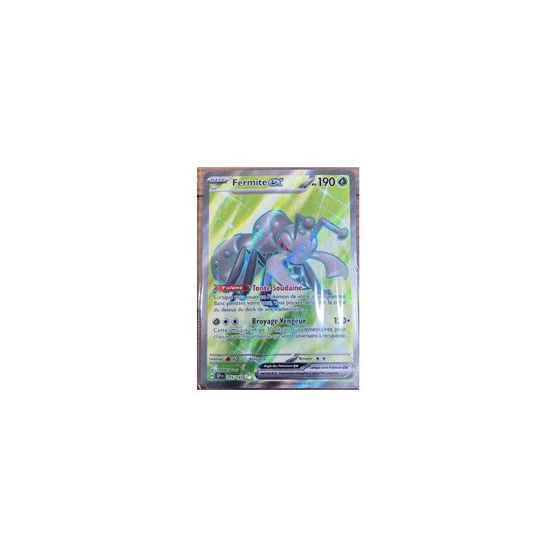 Pokémon - Carte à l'unité - Fermite ex (215/191)