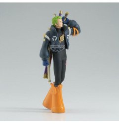 ONE PIECE - FIGURINE 17CM - BANPRESTO - THE SHUKKO FIGURE - RORONOA ZORO VER. EGGHEAD