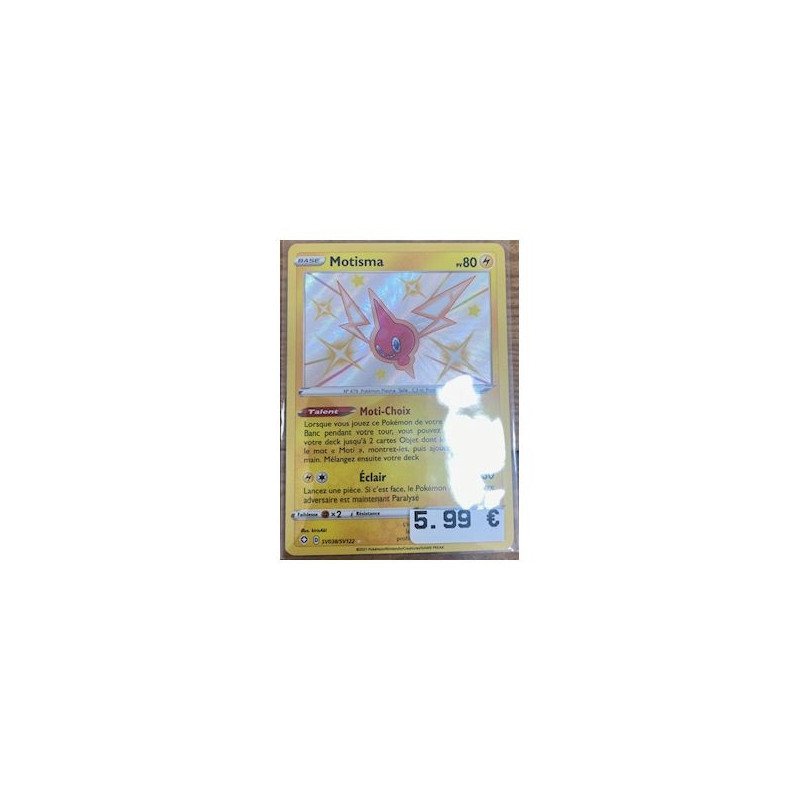 Pokémon - Carte à l'unité - Motisma (sv066/sv122) N.M.