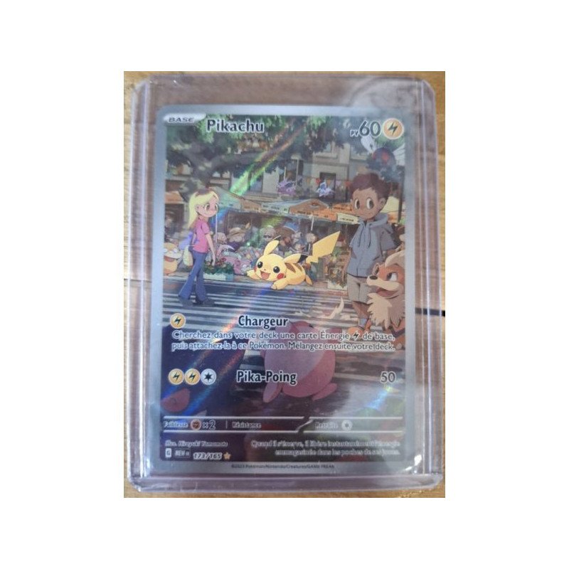Pokémon - Carte à l'unité - Pikachu (173/165)
