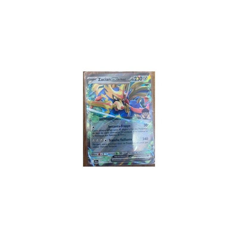 Pokémon - Carte à l'unité - Zacian ex de Nabil (111/159)