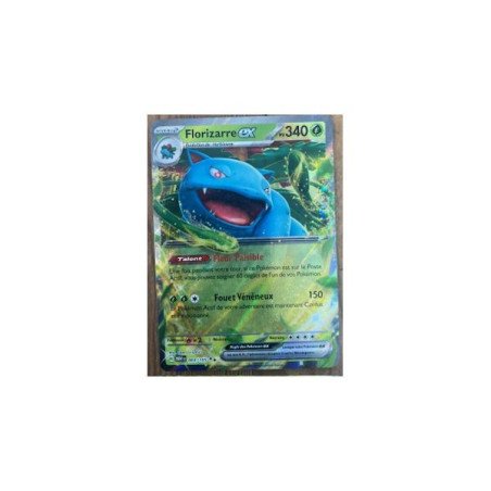 Pokémon - Carte à l'unité -Florizarre ex (MEW 003/165)