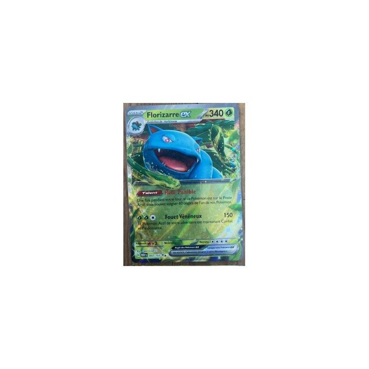 Pokémon - Carte à l'unité -Florizarre ex (MEW 003/165) Pokémon - Carte à l'unité -Florizarre ex (MEW 003/165)
