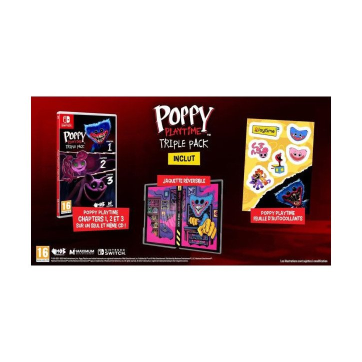 Poppy Playtime Triple Pack - Switch OCC