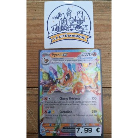Pokémon - Carte à l'unité - Pyroli ex (014/131)