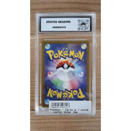 Pokémon - Carte à l'unité - Leafon Vstar Jap (210/172) grade 9.5 Akatsu Grading