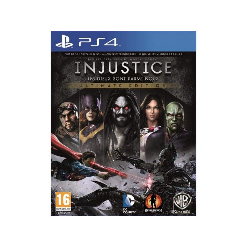 INJUSTICE - GODS AMING US - ULTIMATE EDITION - PS4 OCC