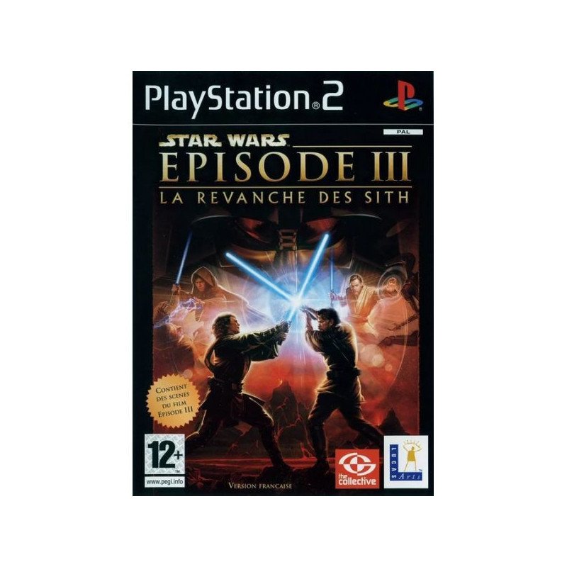 STAR WARS - EPISODE III - LA REVANCHE DES SITH - PS2 OCC