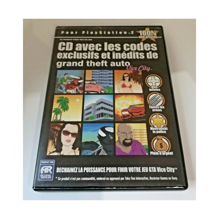 CODES POUR GTA - VICE CITY - PS2 OCC
