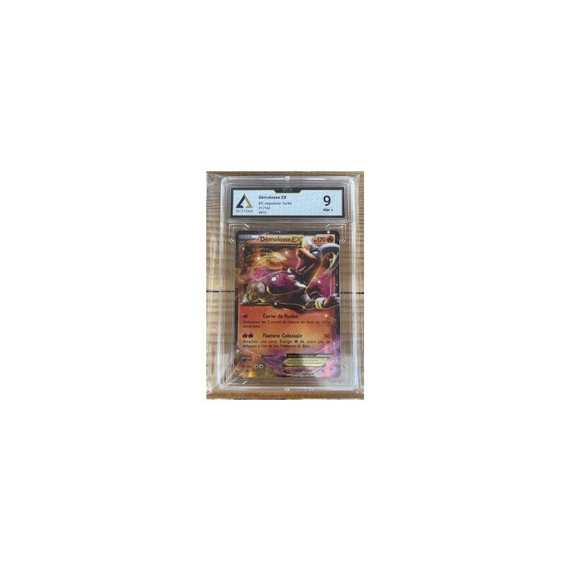 Pokémon - Carte à l'unité - Démolosse ex  (21/162) Grade 9 S.C.A.
