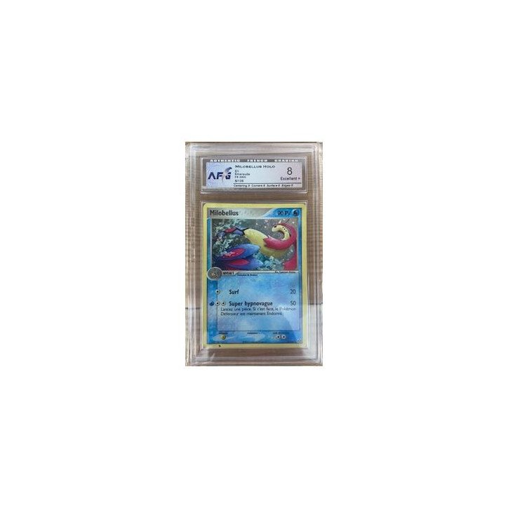 Pokémon - Carte à l'unité - Milobellus Holo (8/106) Grade 8 A.F.G. Pokémon - Carte à l'unité - Milobellus Holo (8/106) Grade 8 A.F.G.