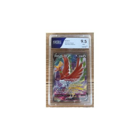 Pokémon - Carte à l'unité - Ho-Oh V (187/195) Grade 9.5 S.G.S.