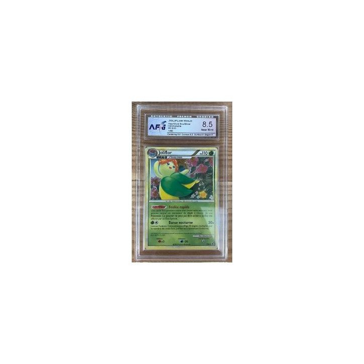 Pokémon - Carte à l'unité - Joliflor Holo (1/90) Grade 8.5 A.F.G Pokémon - Carte à l'unité - Joliflor Holo (1/90) Grade 8.5 A.F.G