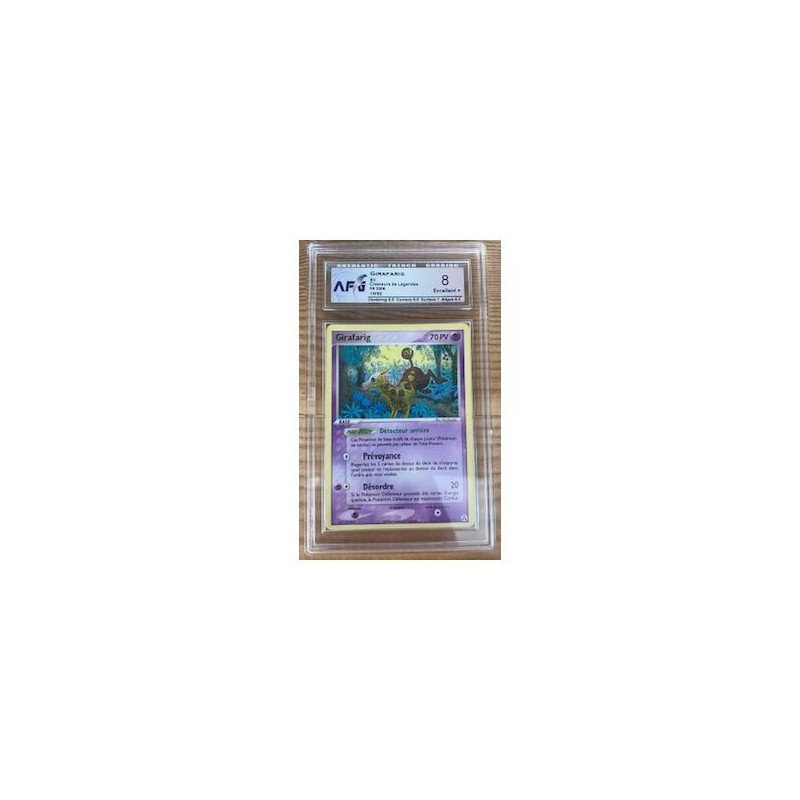 Pokémon - Carte à l'unité -  Girafarig (16/92) Grade 8 A.F.G.