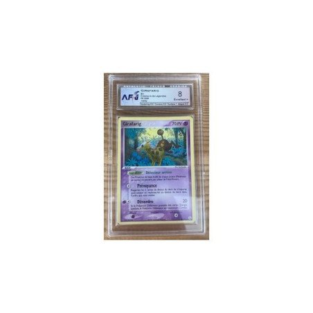 Pokémon - Carte à l'unité -  Girafarig (16/92) Grade 8 A.F.G.
