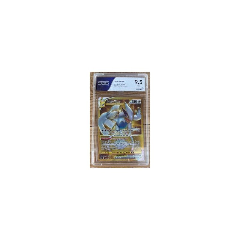 Pokémon - Carte à l'unité - Lugia Vstar (211/195) Grade 9.5 S.C.A.