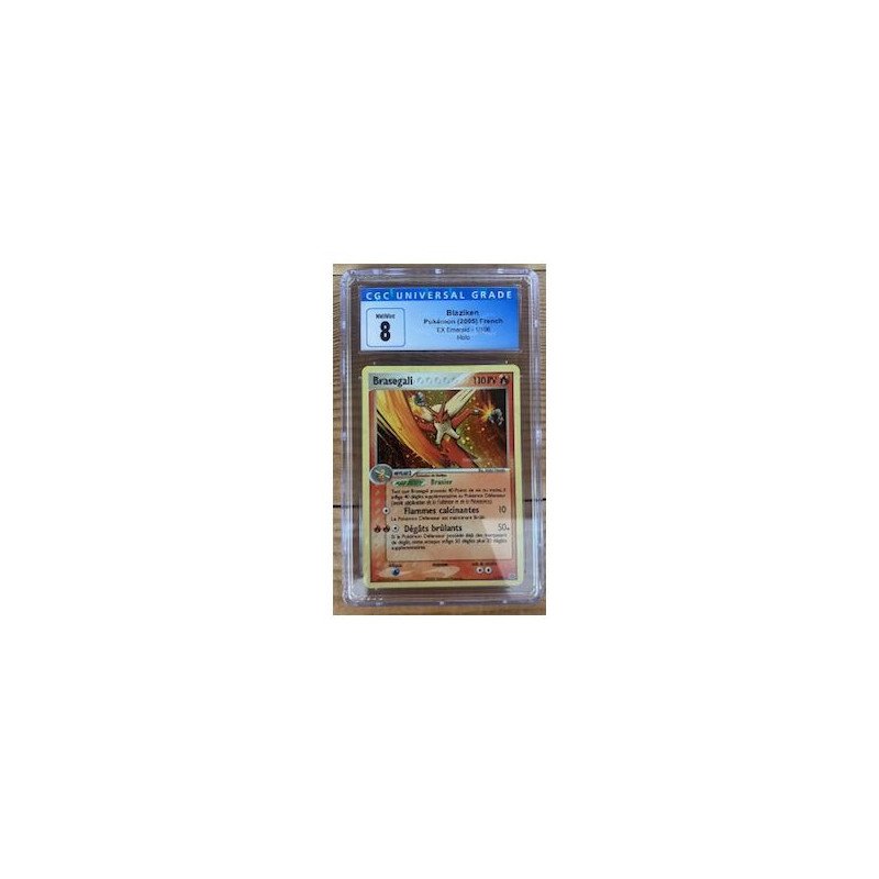 Pokémon - Carte à l'unité - Brasegali (1/106) Grade 8 C.G.C