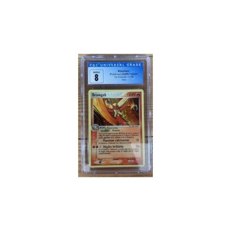Pokémon - Carte à l'unité - Brasegali (1/106) Grade 8 C.G.C