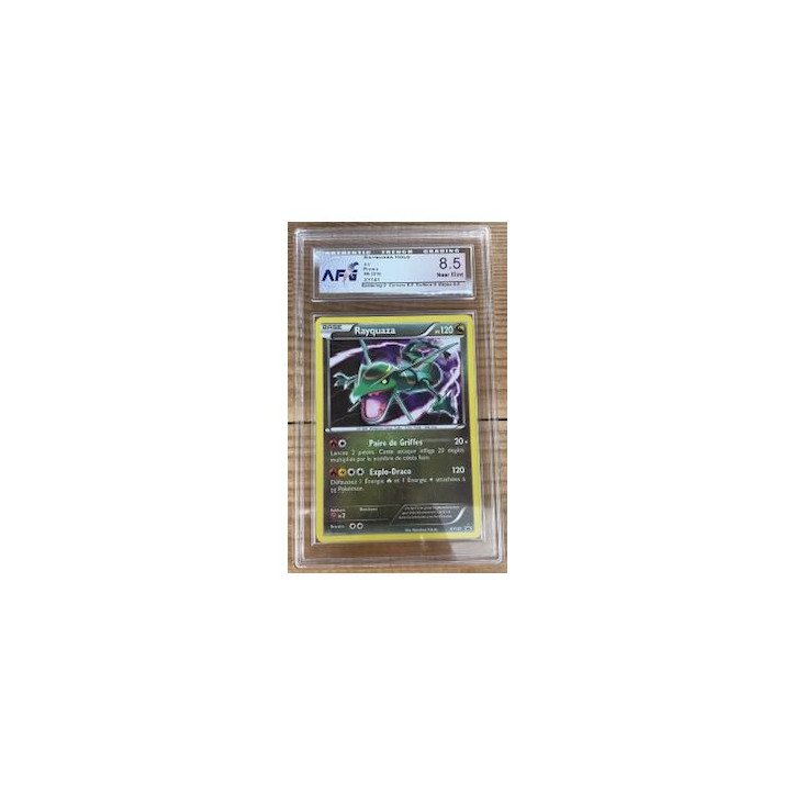 Pokémon - Carte à l'unité - Rayquaza Holo (XY141) Grade 8.5 A.F.G Pokémon - Carte à l'unité - Rayquaza Holo (XY141) Grade 8.5 A.F.G