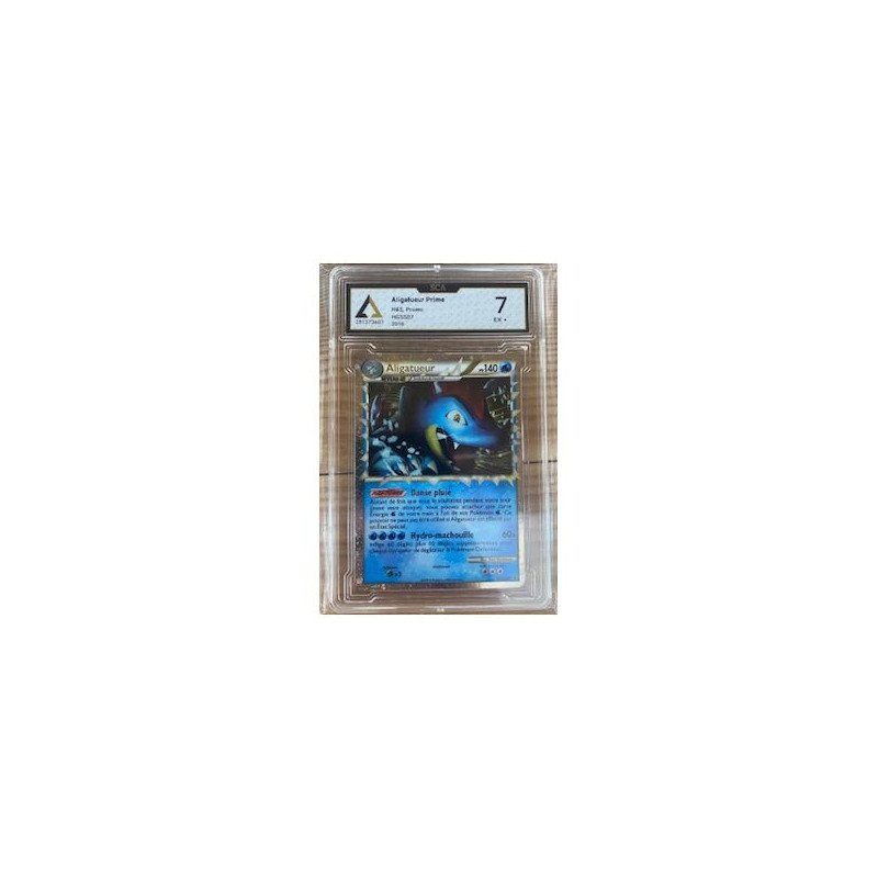 Pokémon - Carte à l'unité - Aligatueur Prime Promo  (HGSS07) Grade 7 S.C.A.